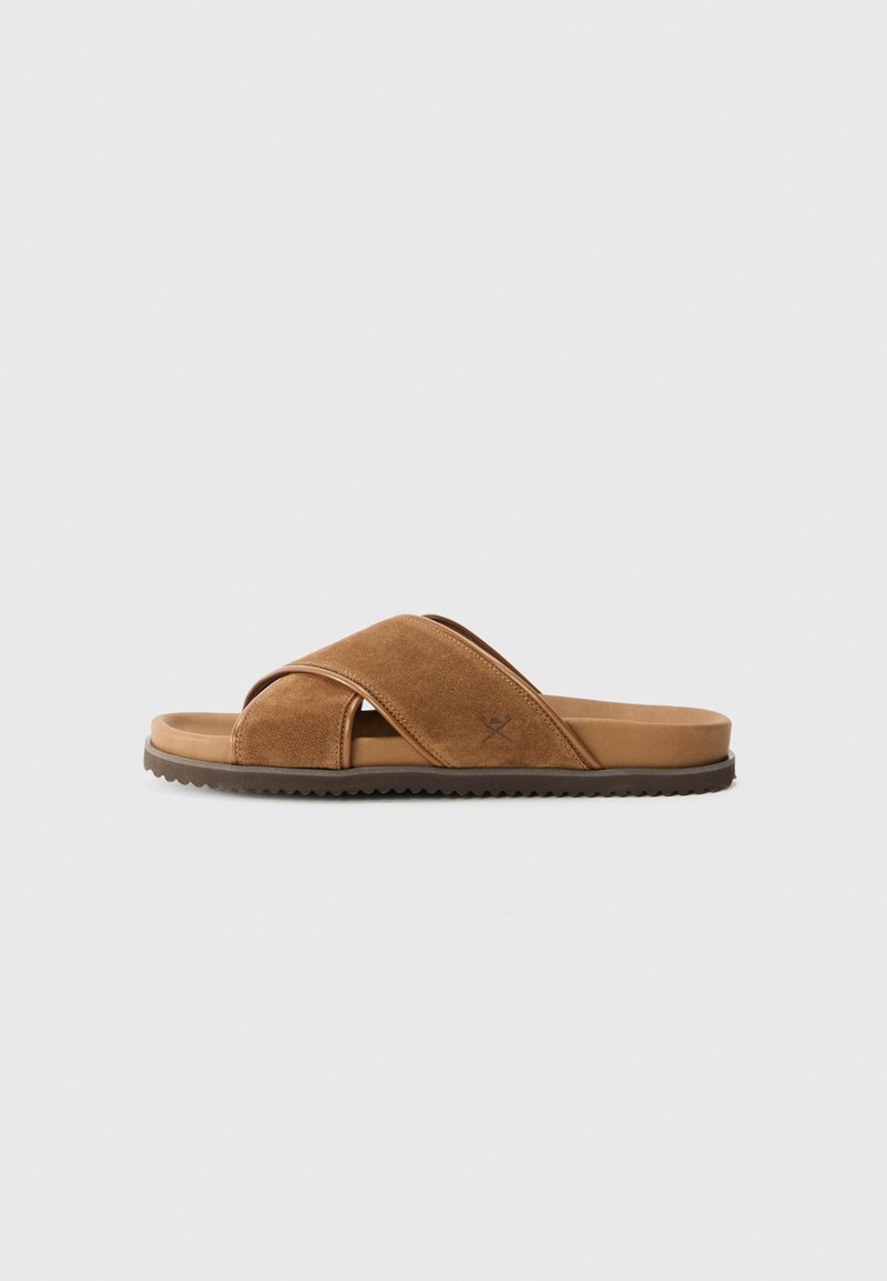 Hackett London - MIKONOS - Mules - brown, Enlarge