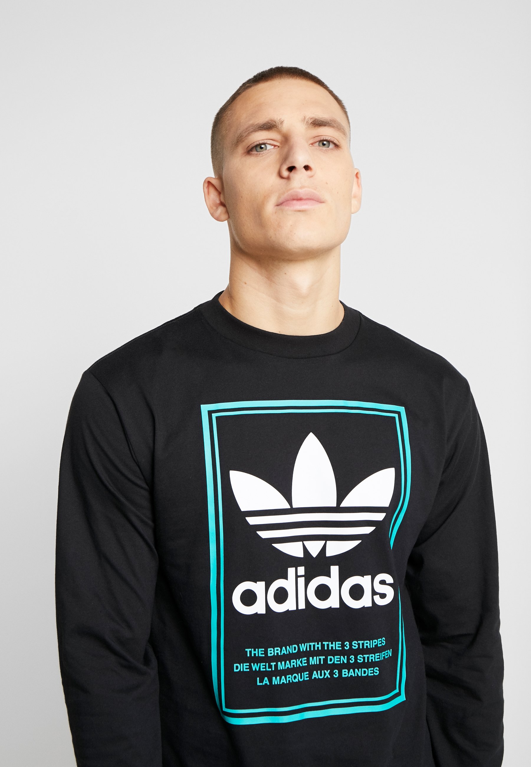 GRAPHICS GRAPHIC TEE LONG SLEEVE T SHIRT Långärmad tröja black GRAPHICS GRAPHIC TEE LONG SLEEVE T SHIRT Långärmad tröja black