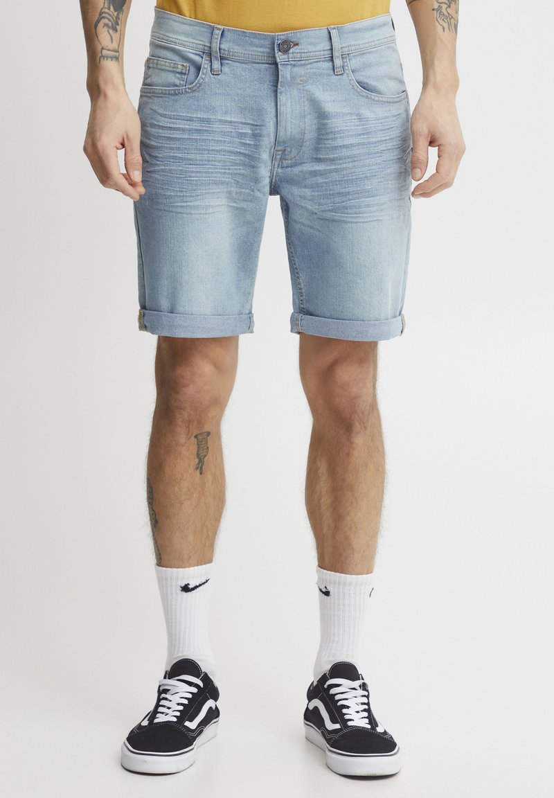 Blend BHDENIMSHORTS SLIM/ REGULAR FIT - Kratke hlače od trapera - denim light blue