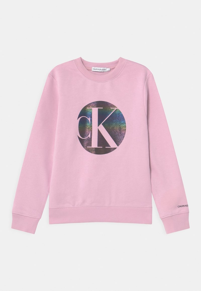 Calvin Klein Jeans CIRCLE MONOGRAM - Felpa - purple