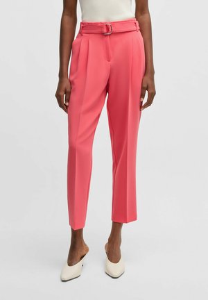 TAPIAH - Trousers - dark pink eight