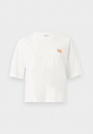 JDY, JDYCALLY - T-shirt imprimé - cloud dancer