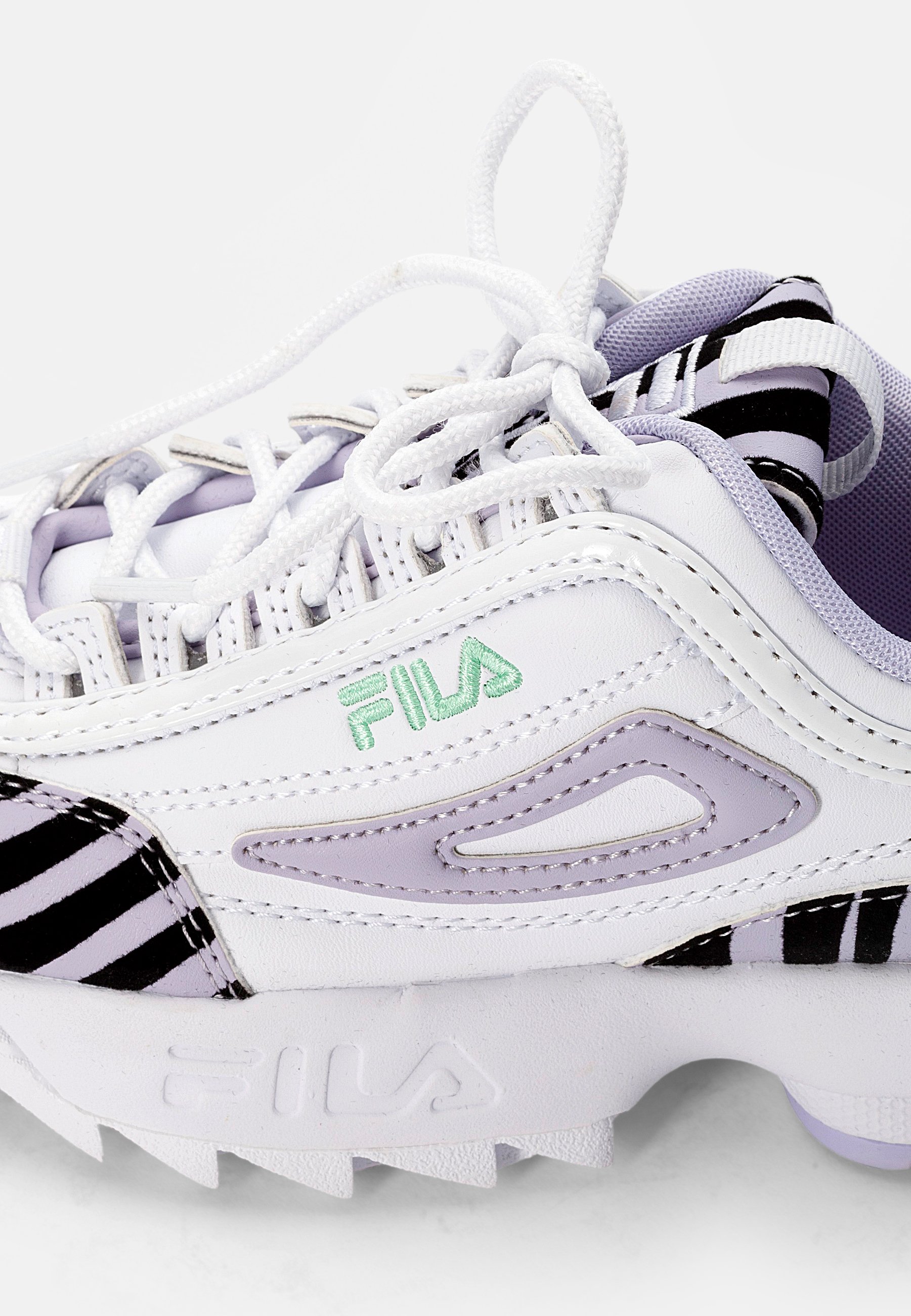 fila disruptor zebra