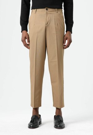 HIGH WAIST - Broek - camel