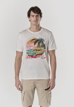 SHORT SLEEVE - Camiseta estampada - crudo   off-white