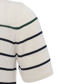 Felix Hardy KNIT SHORT SLEEVE POLO - Poloshirts - off white