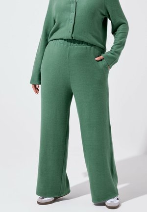 WIDE  - Pantalon classique - dark green