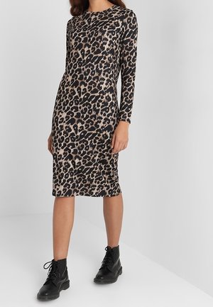 Robe en jersey - brown