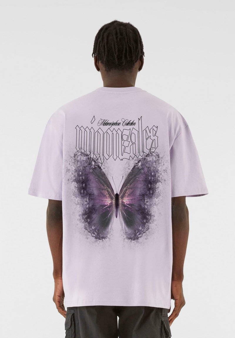 MJ Gonzales HEAVY OVERSIZED - FROSTED WINGS - T-shirts med print - lilac