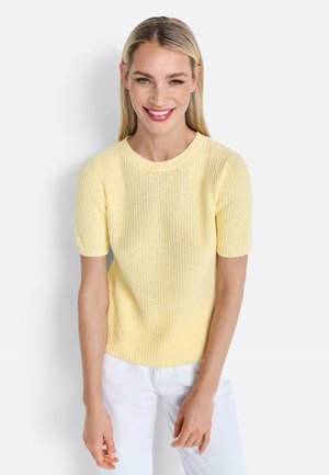 T-shirt basic - light vanilla