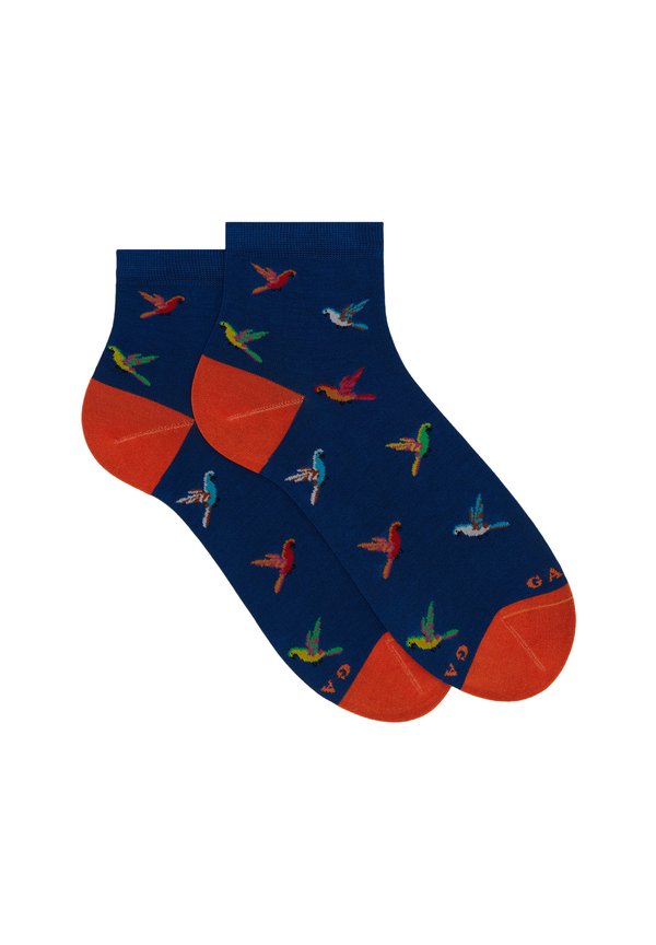 WITH PARROT PATTERN - Socken - blu