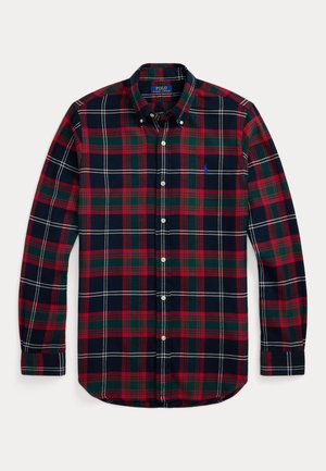 Polo Ralph Lauren CLASSIC FIT PLAID BRUSHED FLANNEL SHIRT - Shirt - navy/red multi
