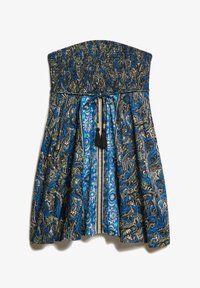 Wybrany, navy leaf paisley