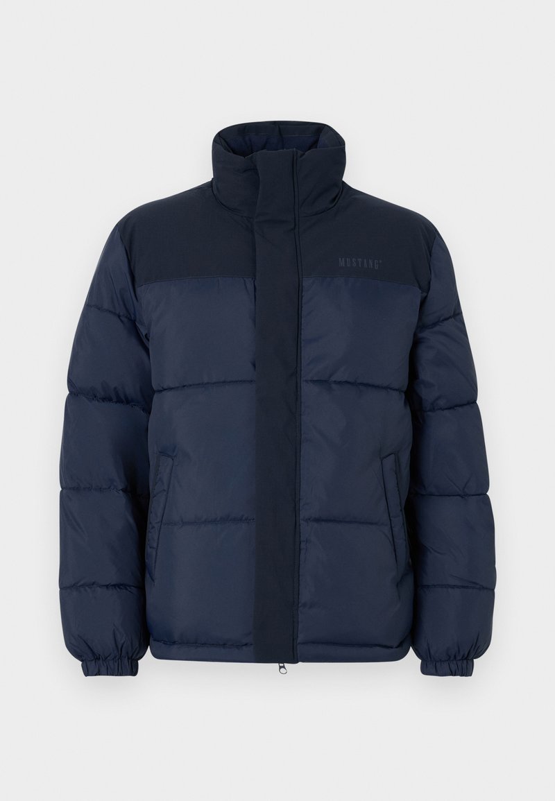 mustang Winterjas donkerblauw mustang Winterjas donkerblauw