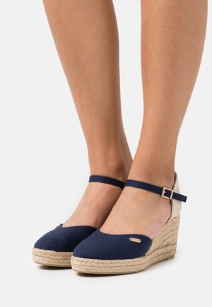 VERA WEDGE - Sandalias con plataforma - dark blue