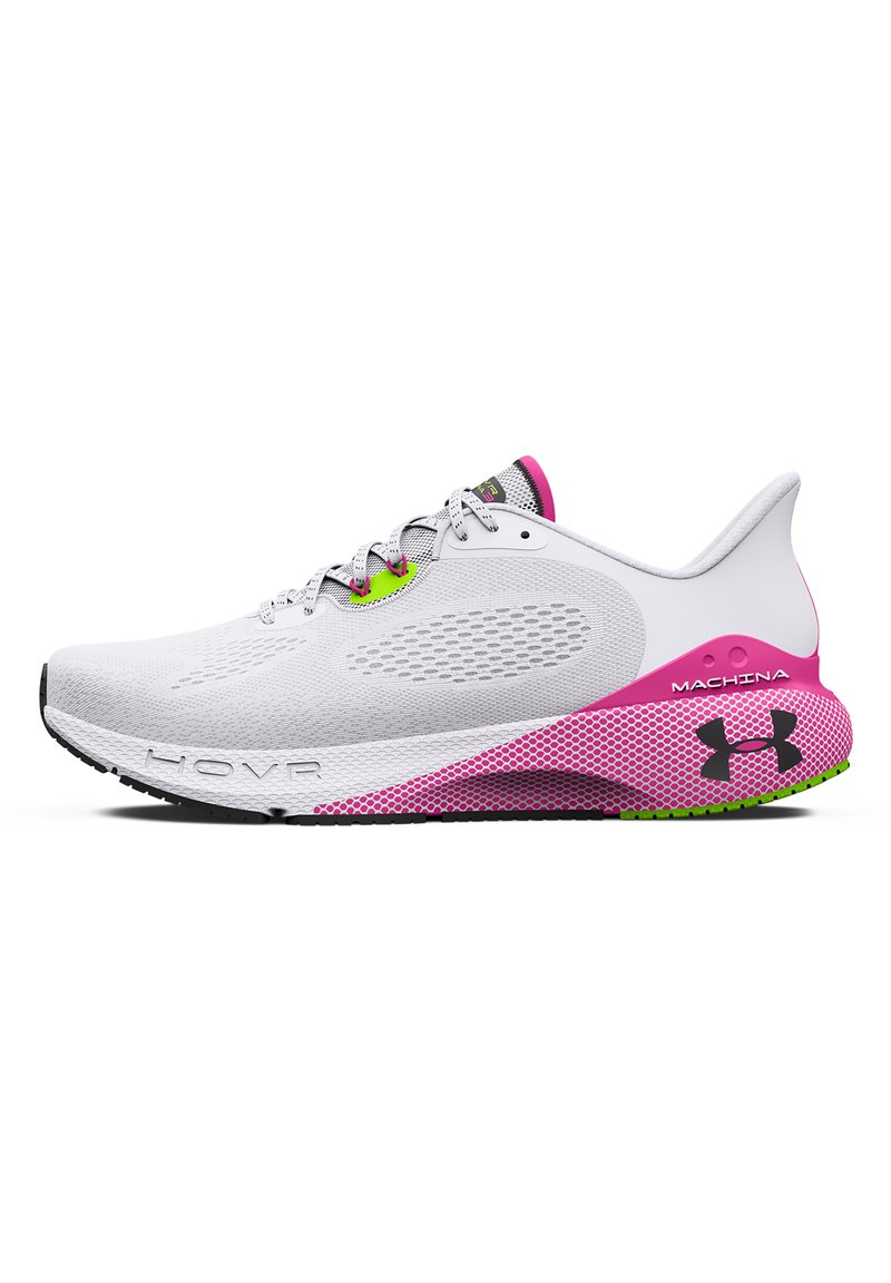 Under Armour HOVR MACHINA - Zapatillas running asfalto - white