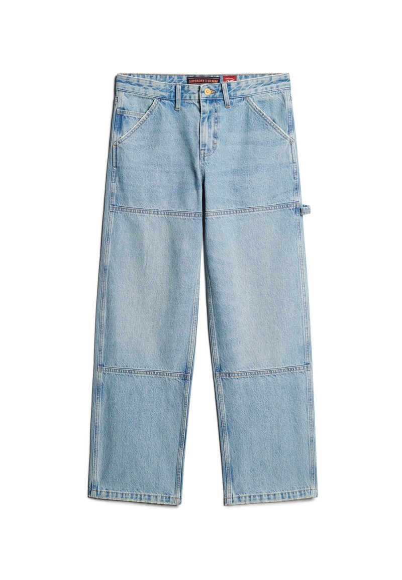 Superdry & Co Straight leg jeans lichtblauw