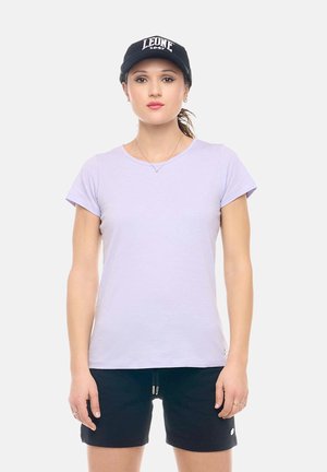LEONE 1947, WOMAN T-SHIRT SHORT SLEEVES NEW BASIC - T-shirt basic - orchid bouquet