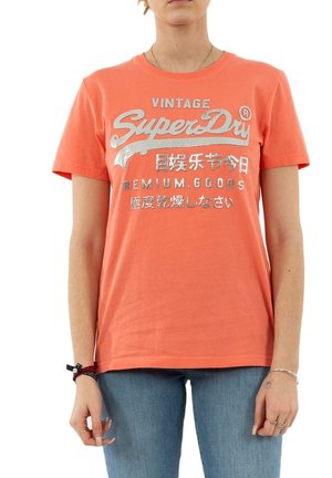 T-shirt con stampa - orange