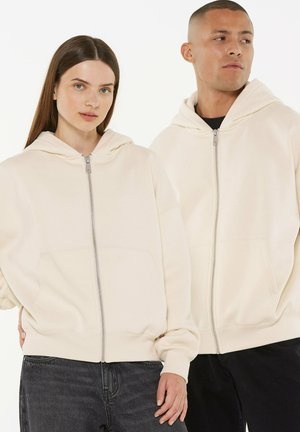 Harlem Soul Zip-up sweatshirt - ecru