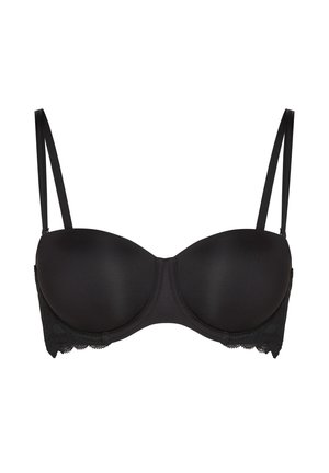 Hunkemöller Podprsenka bez kostíc - black