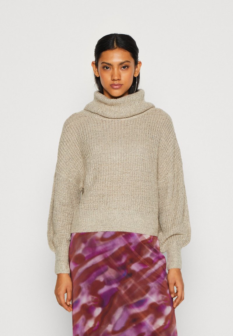 JDY JDYMEGAN Jumper cement/black ply/taupe Zalando.ie