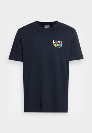 T-shirts print - dark blue
