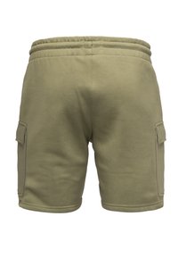 Humy MIT ELASTISCHEM BUND UND CARGOTASCHEN A S - Shorts - olive
