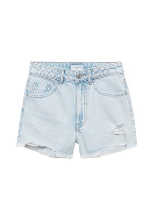DESTROY - Denimové šortky - light blue