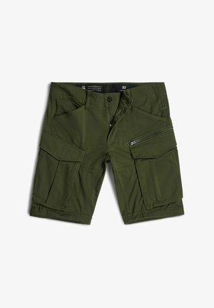 G-STAR, ROVIC REGULAR - Shorts - dk bronze green