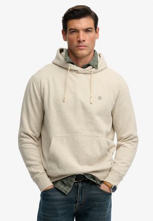 MONOGRAM EMBROIDERED  - Hoodie - pumice marl