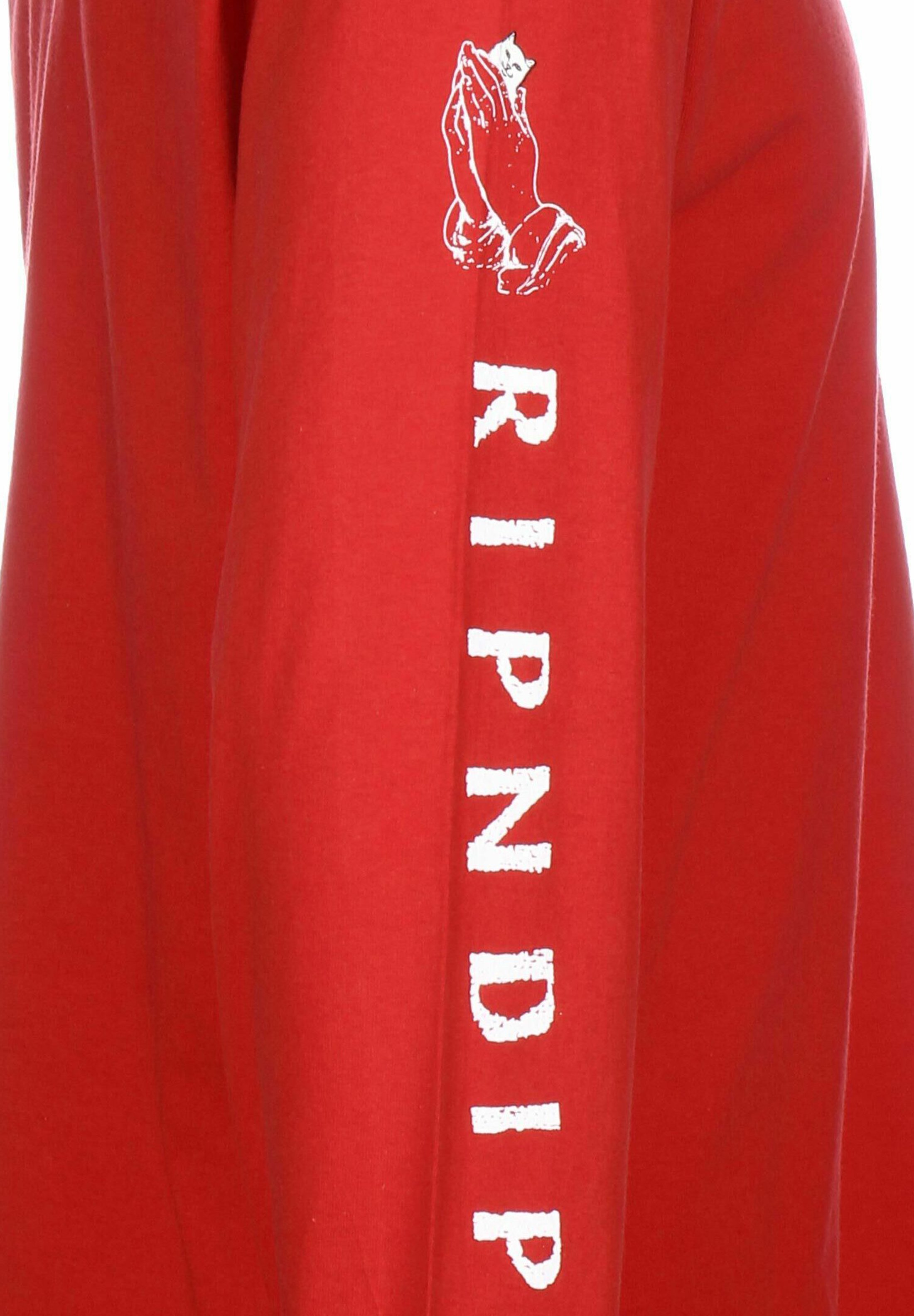 RIPNDIP LONGSLEEVE - Longsleeve - cherry red/rood - Zalando.nl