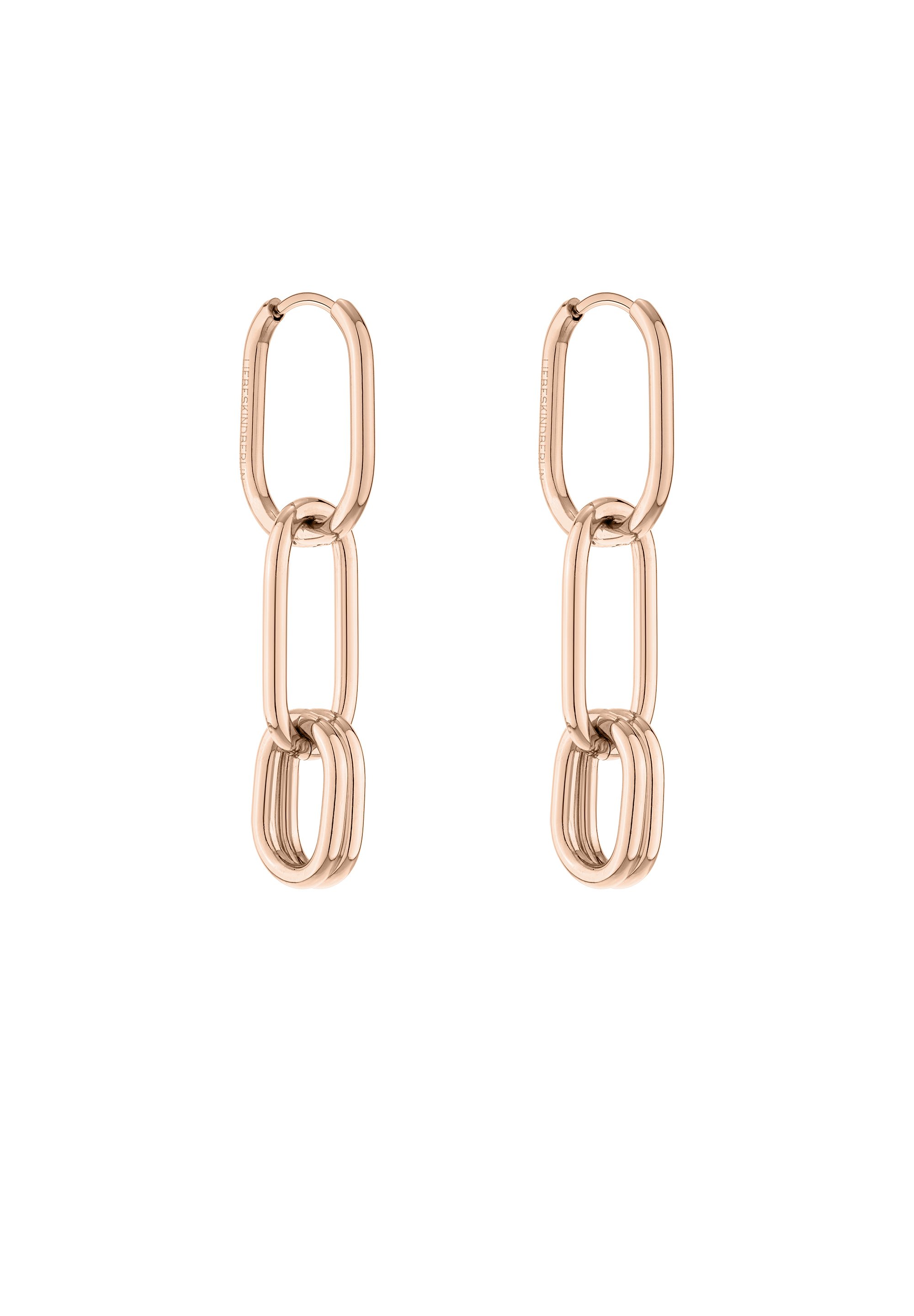 Liebeskind Berlin Orecchini Uomo/Donna LJ-0891-E-30 – Design Moderno E Casual, Argento