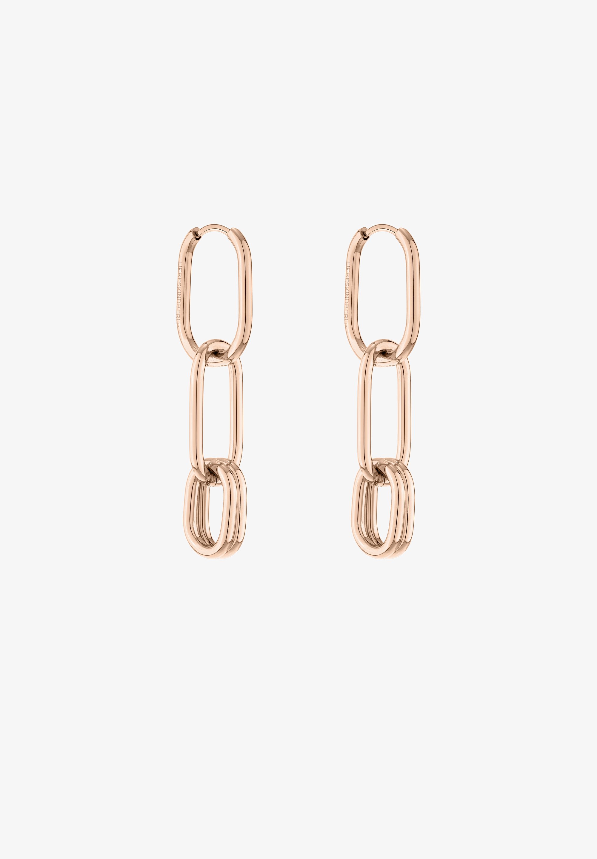 Liebeskind Berlin Orecchini Uomo/Donna LJ-0891-E-30 – Design Moderno E Casual, Argento