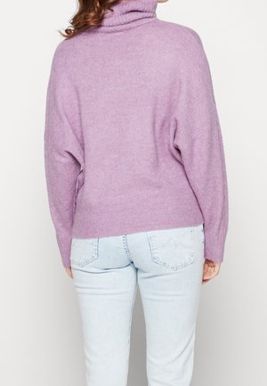 Striktrøje - lilac