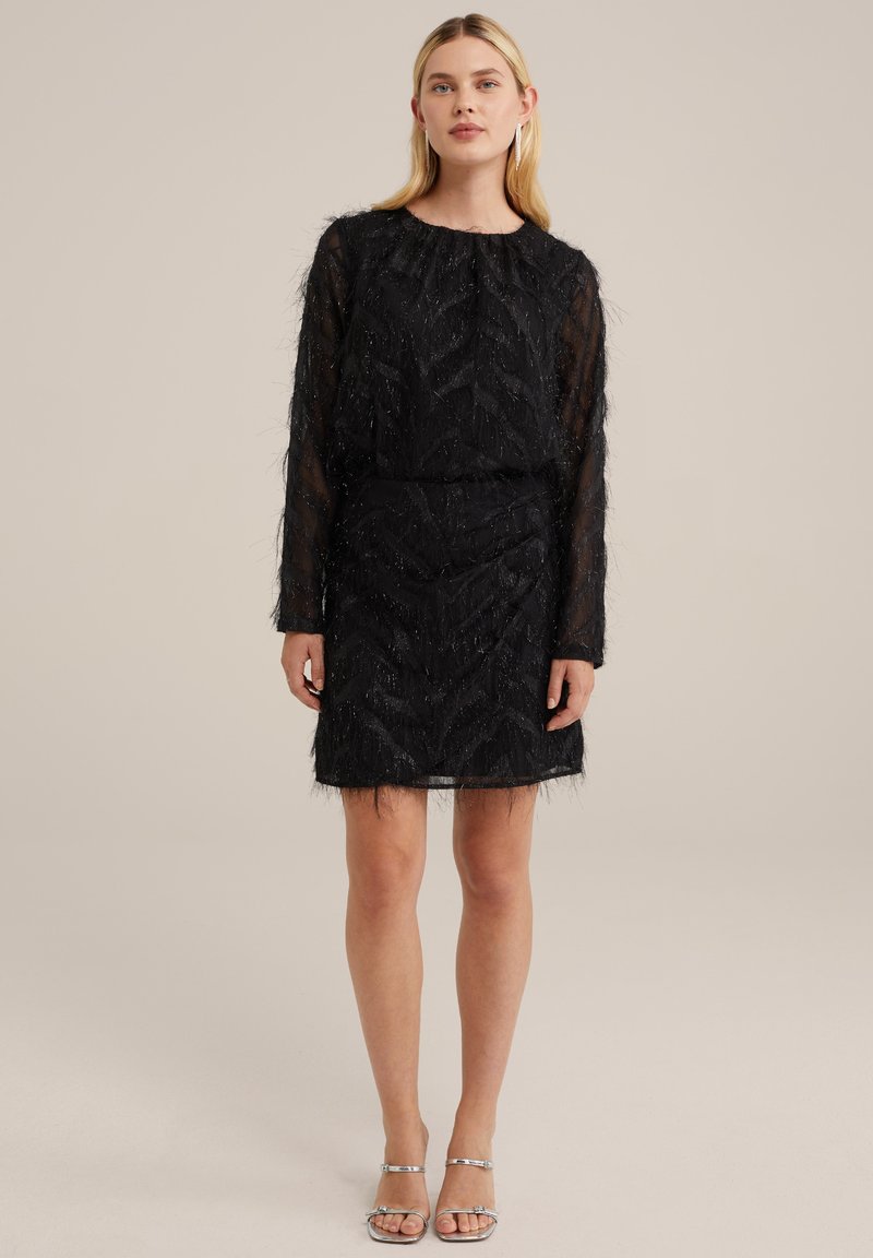 WE Fashion A-lijn rok zwart WE Fashion A-lijn rok zwart