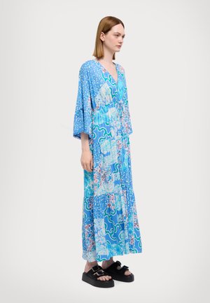 Diane von Furstenberg BORIS DRESS - Maxi dress - blue