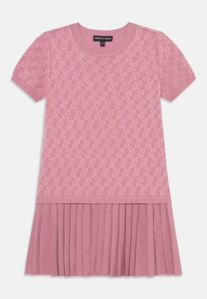 Emporio Armani DRESS - Vestido de punto - pink
