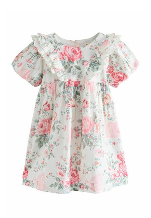 REGULAR FIT -  SHORT SLEEVE  - Nappali ruha - pink floral