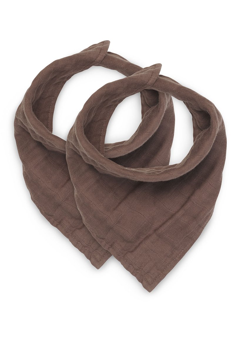 Jollein BANDANA WRINKLED 2 STUKS - Slabbetje - brown