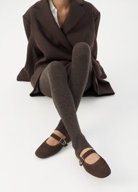 JOLIN - Ballet pumps - coffee