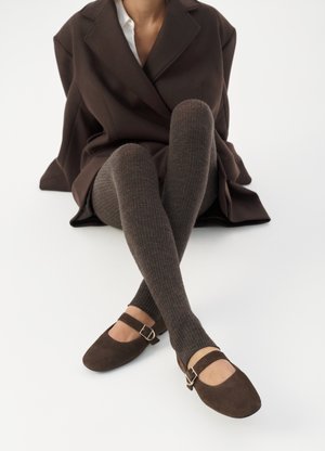 JOLIN - Ballerinat - coffee