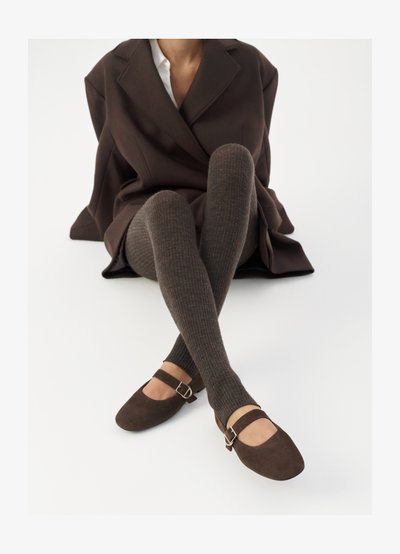 JOLIN - Ballerines - coffee