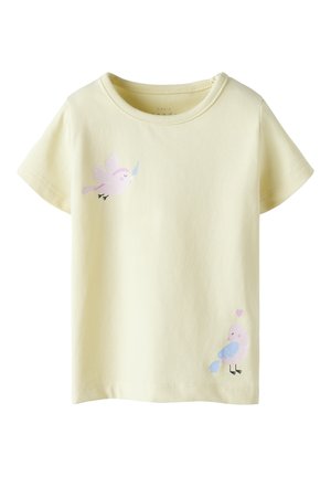 BFVUBIE - Camiseta estampada - pastel yellow