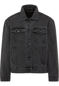 Giacca di jeans - schwarz