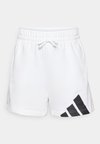 ESSENTIALS BIG LOGO - Športne kratke hlače - white/black