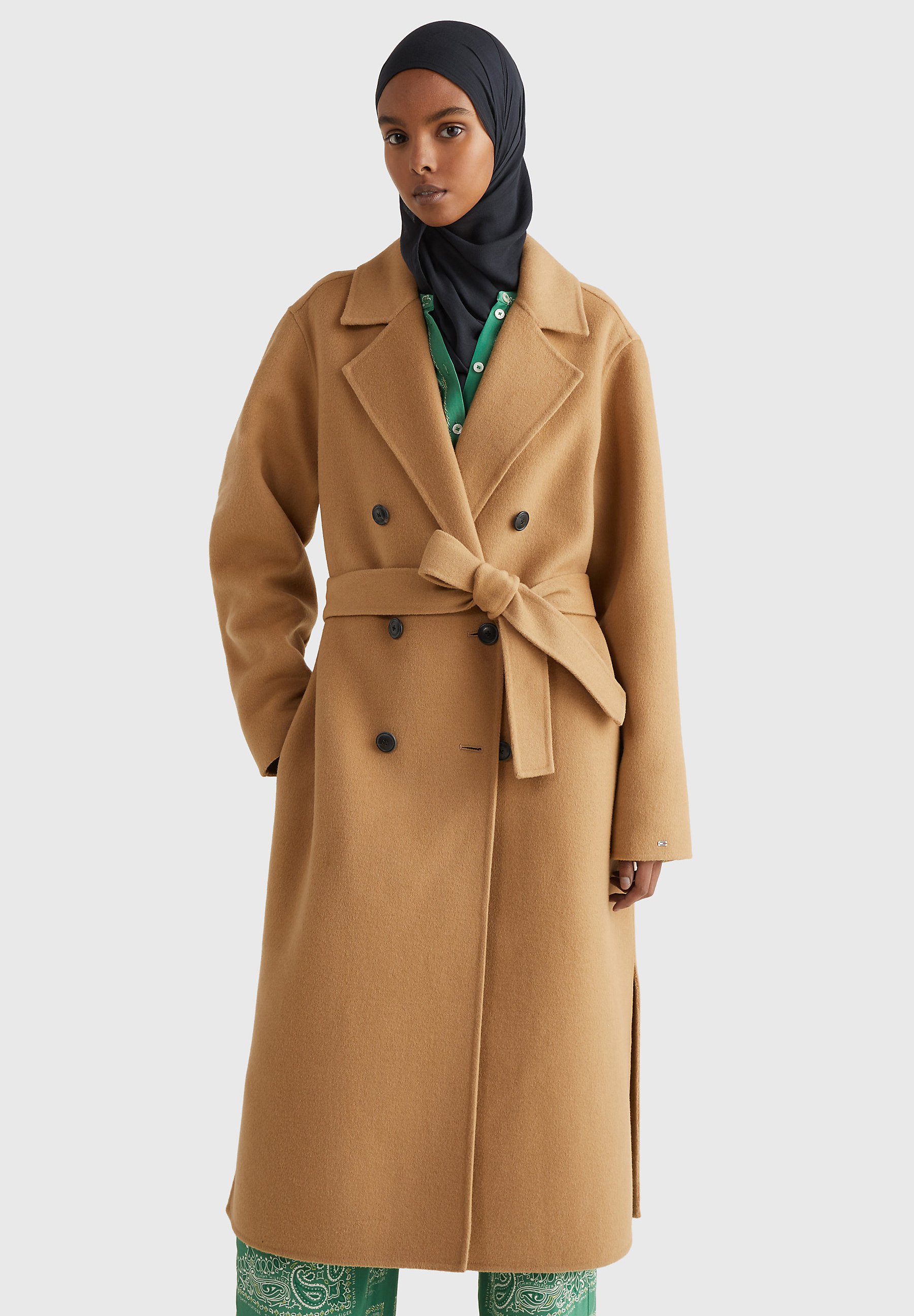 dom sig selv Størrelse Tommy Hilfiger BLEND COAT - Classic coat - countryside khaki/khaki -  Zalando.de