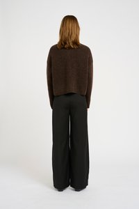 Gestuz ALPHA - Cardigan - dark brown