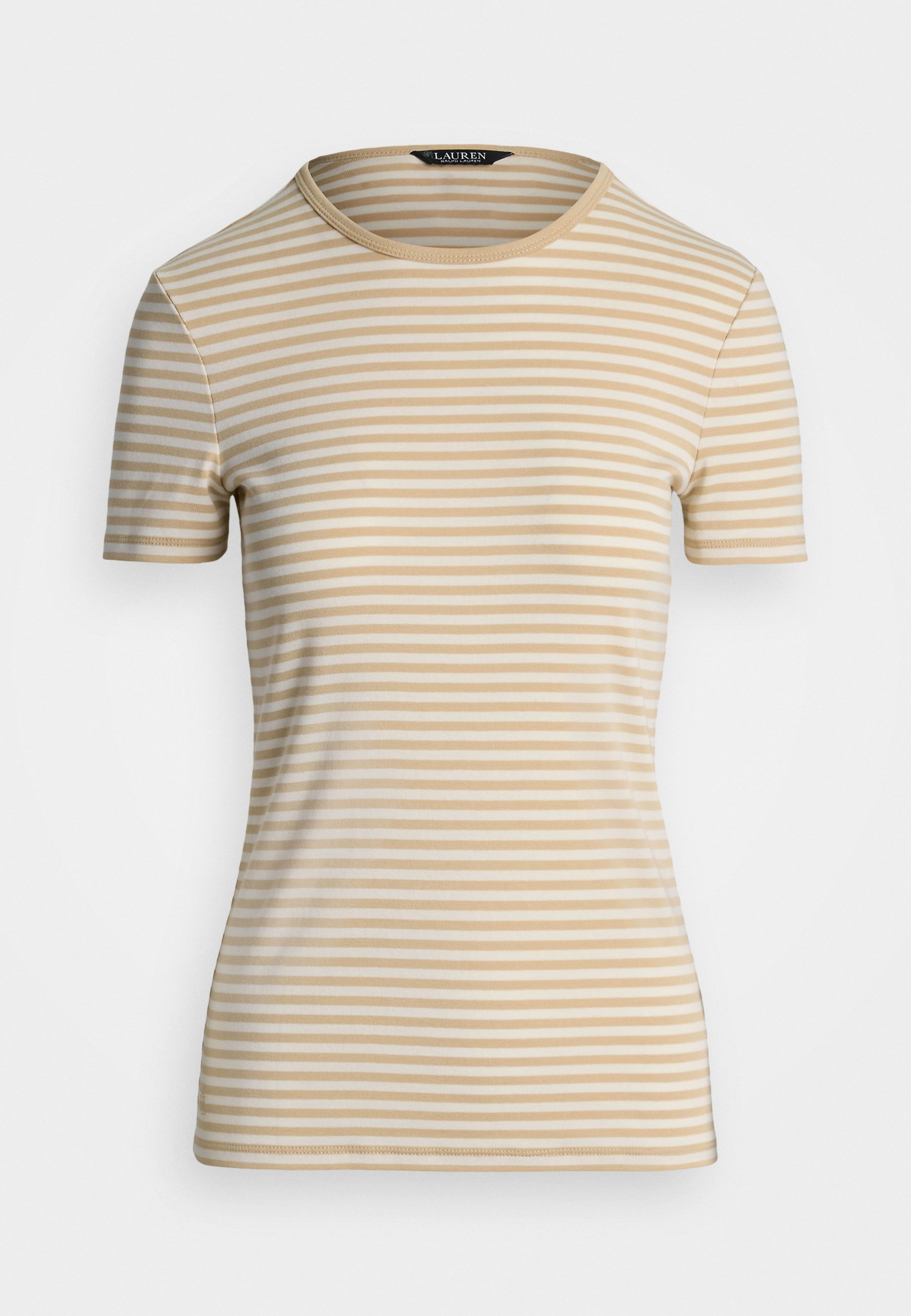 Lauren Ralph Lauren STRIPED STRETCH COTTON CREWNECK TEE