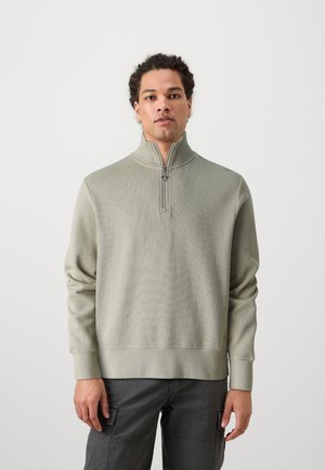 ZIPPER - Sweatshirt - sage
